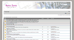 Desktop Screenshot of forums.revitzone.com